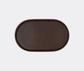 Uniqka &#39;Plato&#39; tray, oval, dark brown BROWN UNIQ24PLA587BRW