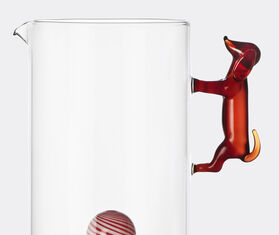 Ichendorf Milano &#39;Dogs&#39; jug, bassotto with ball, multicolor MULTICOLOUR ICMI25DOG273MUL