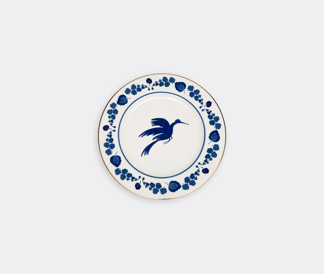 La DoubleJ 'Wildbird' charger plate MULTICOLOUR LADJ19WIL242BLU