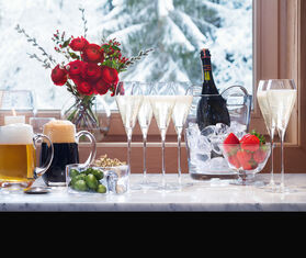 LSA International 'Prosecco' glass, set of two TRANSPARENT LSAI20WIN984TRA