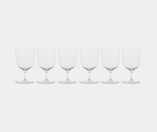Ichendorf Milano 'Venezia' water stemmed glass, set of six TRANSPARENT ICMI22VEN479TRA
