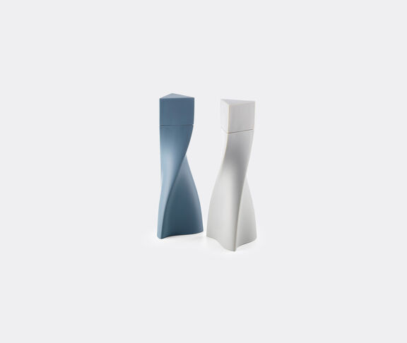 Zaha Hadid Design 'Duo' salt and pepper set, slate blue and grey SLATE BLUE/GREY ${masterID}