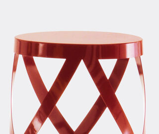 Cappellini 'Ribbon' stool, low, red RED CAPP20RIB294RED
