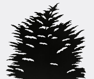 Produzione Privata 'Fagus' sculpture, black BLACK PRPR25FAG606BLK