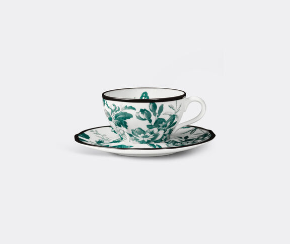 Gucci Herbarium Demitasse Cup With Saucer Emerald ${masterID} 2