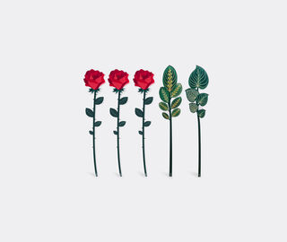 VESTA 'Love' flower, set of five, multicolor MULTICOLOR VEST26BOU991MUL