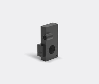 Transparent 'Brutalist' speaker, black BLACK TRAN24BRU337BLK