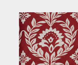 La DoubleJ 'Garland Bordeaux' tablecloth, large BURGUNDY LADJ23LAR772RED