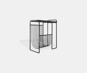 AYTM 'Sino' magazine holder black, black marble top BLACK AYTM22SIN811BLK