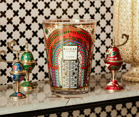 Baobab Collection 'Marrakech' candle, large, multicolor MULTICOLOUR BAOB24SCE055MUL