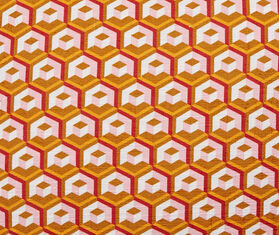 La DoubleJ 'Cubi Oro' cushion MULTICOLOUR LADJ22CUS372MUL