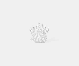 Driade 'Tenochtitlan' candle holder, small, white WHITE DRIA25TEN223WHI