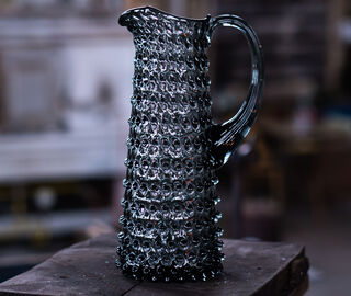 KLIMCHI 'Hobnail Jug' tall, grey smoke GREY KLIM22HOB094GRY