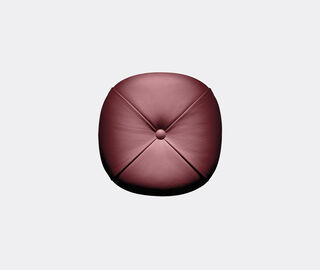 Poltrona Frau 'Lepl&igrave;' ottoman, red RED POFR20LEP054RED