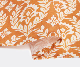 La DoubleJ 'Siena Garland' large napkin, set of two ORANGE LADJ23NAP567MUL