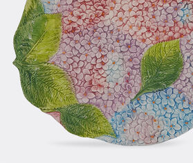 Les-Ottomans &#39;Ortensie&#39; dinner plate, set of two MULTICOLOUR OTTO23ORT759MUL