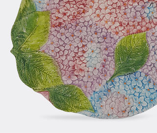 Les-Ottomans 'Ortensie' dinner plate, set of two MULTICOLOUR OTTO23ORT759MUL