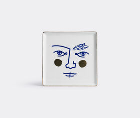 Octaevo 'Janus Warrior' ceramic tray MULTICOLOUR OCTA17JAN151BLU