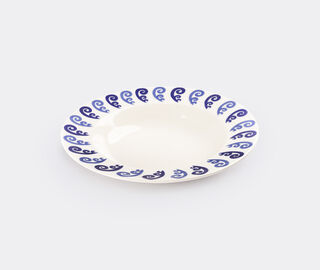 THEMIS Z 'Athenee Peacock' soup plate, blue BLUE THEM24ATH051BLU