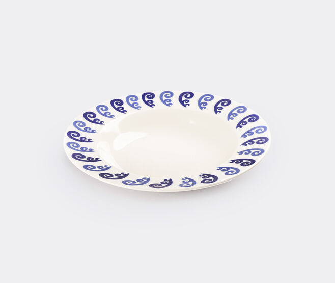THEMIS Z 'Athenee Peacock' soup plate, blue BLUE THEM24ATH051BLU