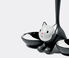 Alessi 'Tigrito' cat bowl, black  ALES21TIG023BLK