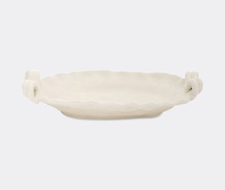 Bitossi Home 'Bow' platter, ivory IVORY BIHO26DEC937IVO