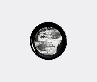 Fornasetti 'Tema e Variazioni N.154' tray, black and white MULTICOLOUR FORN24TRA420MUL
