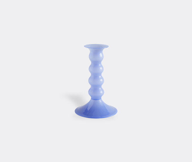 Hay 'Wavy' candleholder, medium Light blue HAY122WAV441LBL
