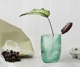 Normann Copenhagen 'Tide' vase, blue, small BLUE NOCO19TID739BLU