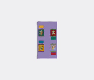 Lisa Corti 'Elephant Rany Masonite' rectangular placemat, set of two, red RED LICO25REC599RED