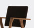 Cassina 'Luisa' small armchair, black, american walnut Brown and black CASS21LUI763BLK