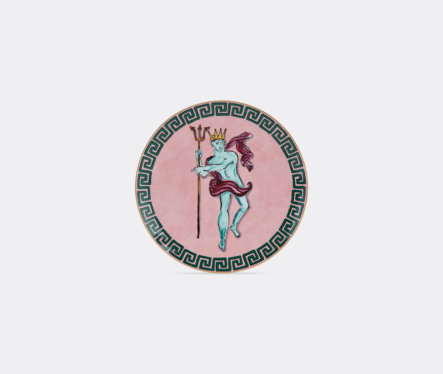 Ginori 1735 'Il Viaggio di Nettuno' centrepiece and charger plate Pink RIGI20VIA709PIN