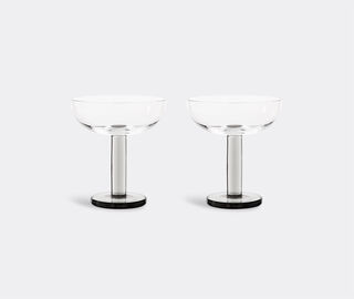 Tom Dixon 'Puck' coupe glass, set of two MULTICOLOUR TODI20PUC426TRA