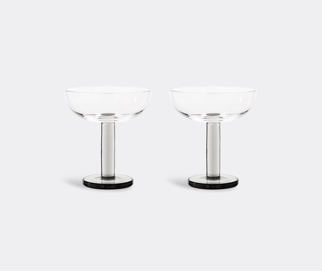 Tom Dixon 'Puck' coupe glass, set of two MULTICOLOUR TODI20PUC426TRA