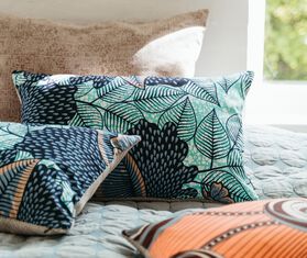 Mumutane 'Iki African Hemp' cushion MULTICOLOUR MUMU23IKI027MUL