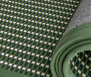 Karakter 'Shuttle' rug, small, green GREEN KARA23SHU437GRN