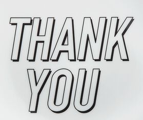 Bitossi Home &#39;Thank You&#39; bread bread plate, set of six MULTICOLOUR BIHO22SET677MUL