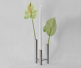 Kay Bojesen 'Vista' candle holder SILVER KABO22VIS303SIL