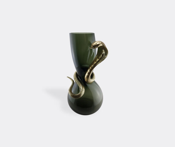 Vanessa Mitrani 'Cobra' vase, smoke and bronze smoke VAMI23COB866BLU
