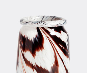 Hay 'Splash' vase, large, coffee and white WHITE HAY120SPL361MUL