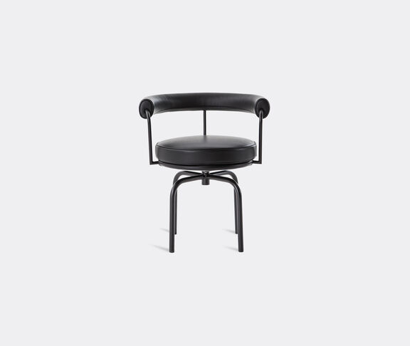 Cassina 'LC7' swivel chair, black structure Black ${masterID}