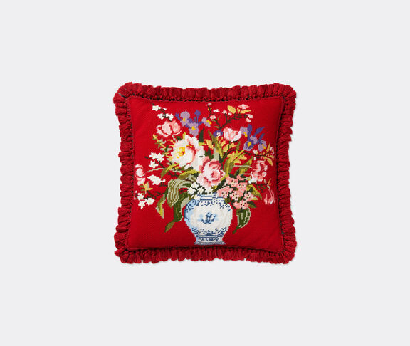 Gucci 'Flowers vase' cushion Red, bordeaux ${masterID}