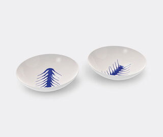 Cassina 'Le Monde de Charlotte Perriand Ar&ecirc;te' soup plate, set of two MULTICOLOUR CASS21SET200BLU