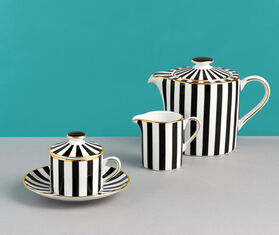 Simone Guidarelli Home 'Souvenirs De Voyage' milk jug, black and white MULTICOLOUR SIMO26SOU034MUL