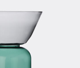 Ichendorf Milano &#39;Gel&eacute;e&#39; vase, large, petrol and smoke MULTICOLOUR ICMI24GEL028MUL