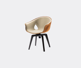 Poltrona Frau &#39;Ginger&#39; swivel armchair WHITE POFR20GIN338WHI