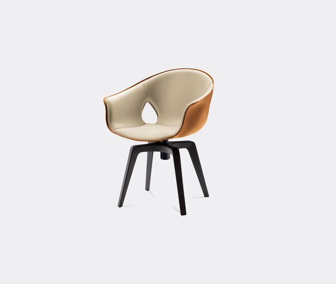 Poltrona Frau 'Ginger' swivel armchair MULTICOLOUR POFR20GIN338WHI