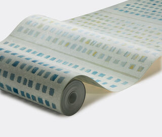 Wall&amp;dec&ograve; 'Changing Dots Ts' wallpaper, blue and red MULTICOLOUR WADE20CHA129MUL