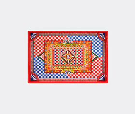 Dolce&amp;Gabbana Casa &#39;Carretto Siciliano&#39; tray, rectangular MULTICOLOUR DGCA23REC762MUL