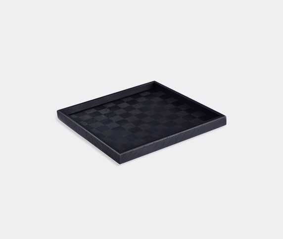 Zanat 'Kioko' serving tray and chess board maple black stain ZANA20KIO995BLK